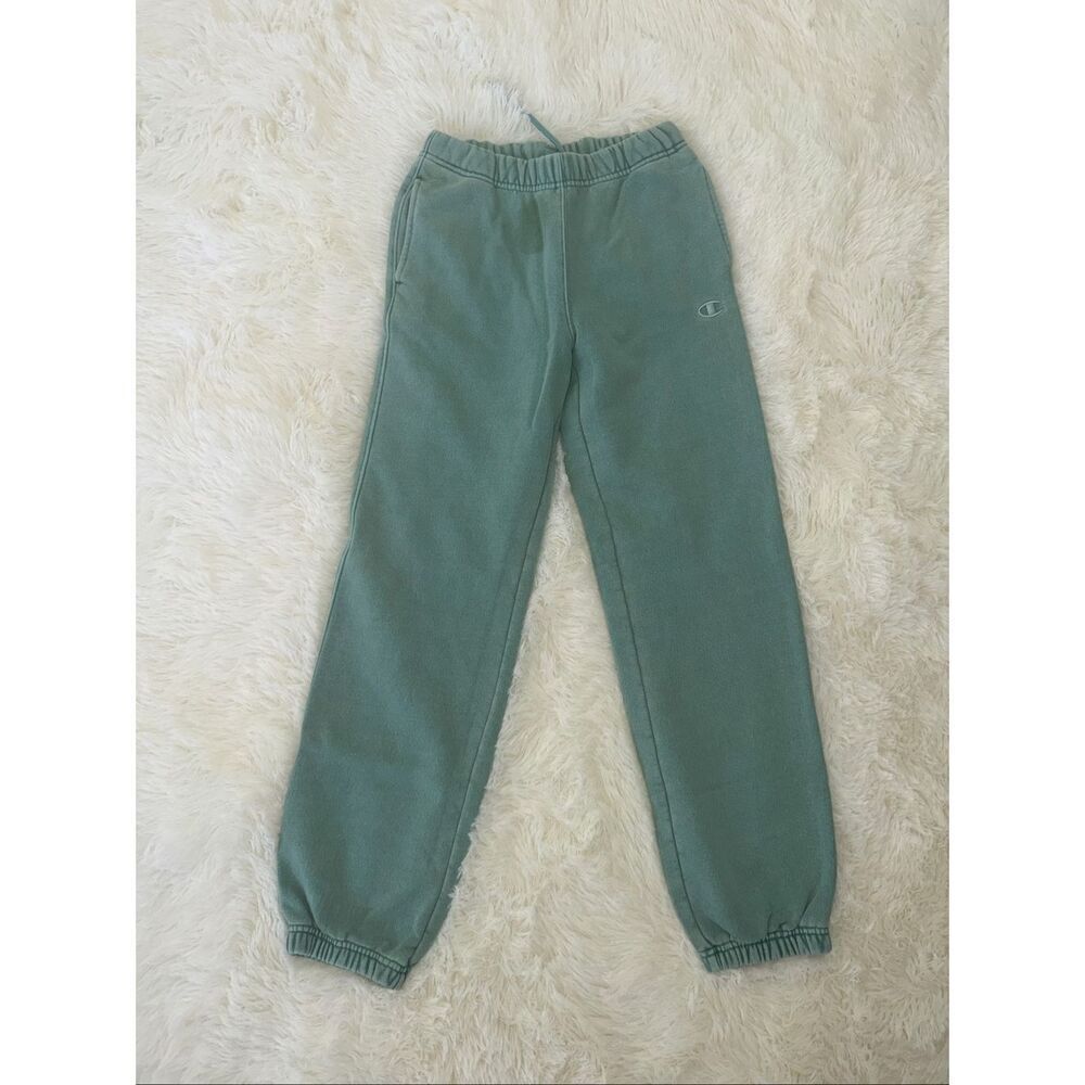 Teal blue champion sweatpants size x small